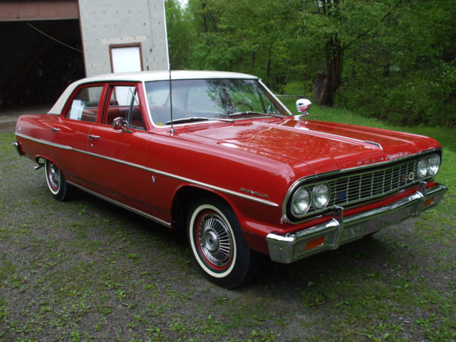 1964 Chevrolet Chevy Chevelle Malibu 4 door sedan 23,700 mile original survivor 1964 Chevrolet Chevelle 4 door sedan