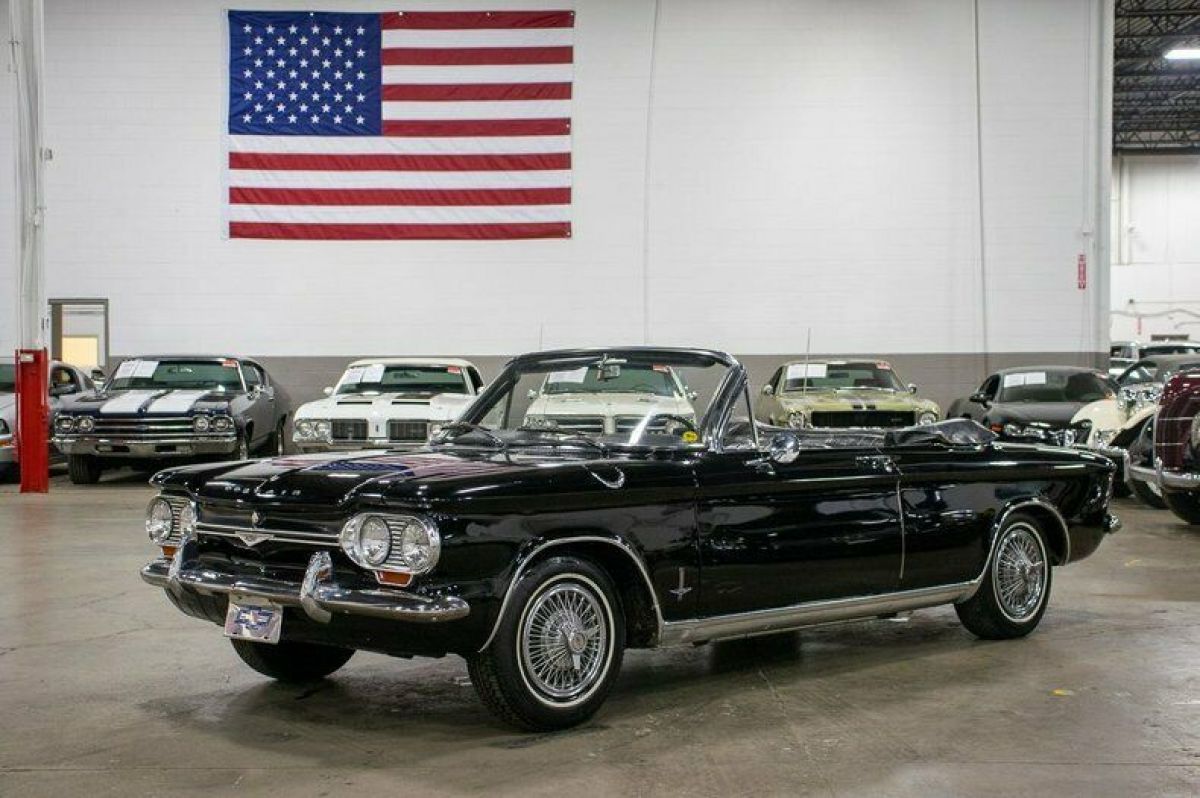 1964 Chevrolet Corvair Monza 60814 Miles BLACK 2.7L 6cyl 4-Speed Manual 1964 Chevrolet Corvair
