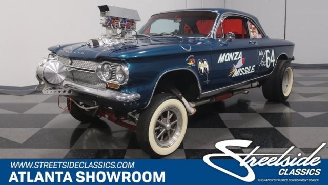 1964 Chevrolet Corvair Monza Gasser Coupe 327 V8 Supercharged 4 Speed Manual Cla 1964 Chevrolet Corvair Monza Gasser