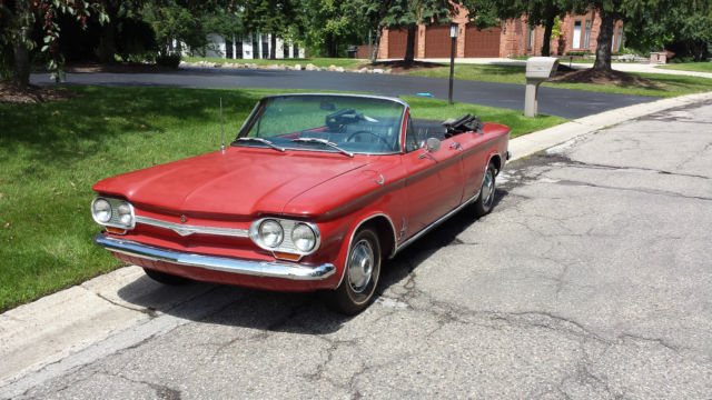 1964 Chevrolet Corvair Monza Spyder Turbo, 4 Speed Manual 1964 Chevrolet Corvair Spyder
