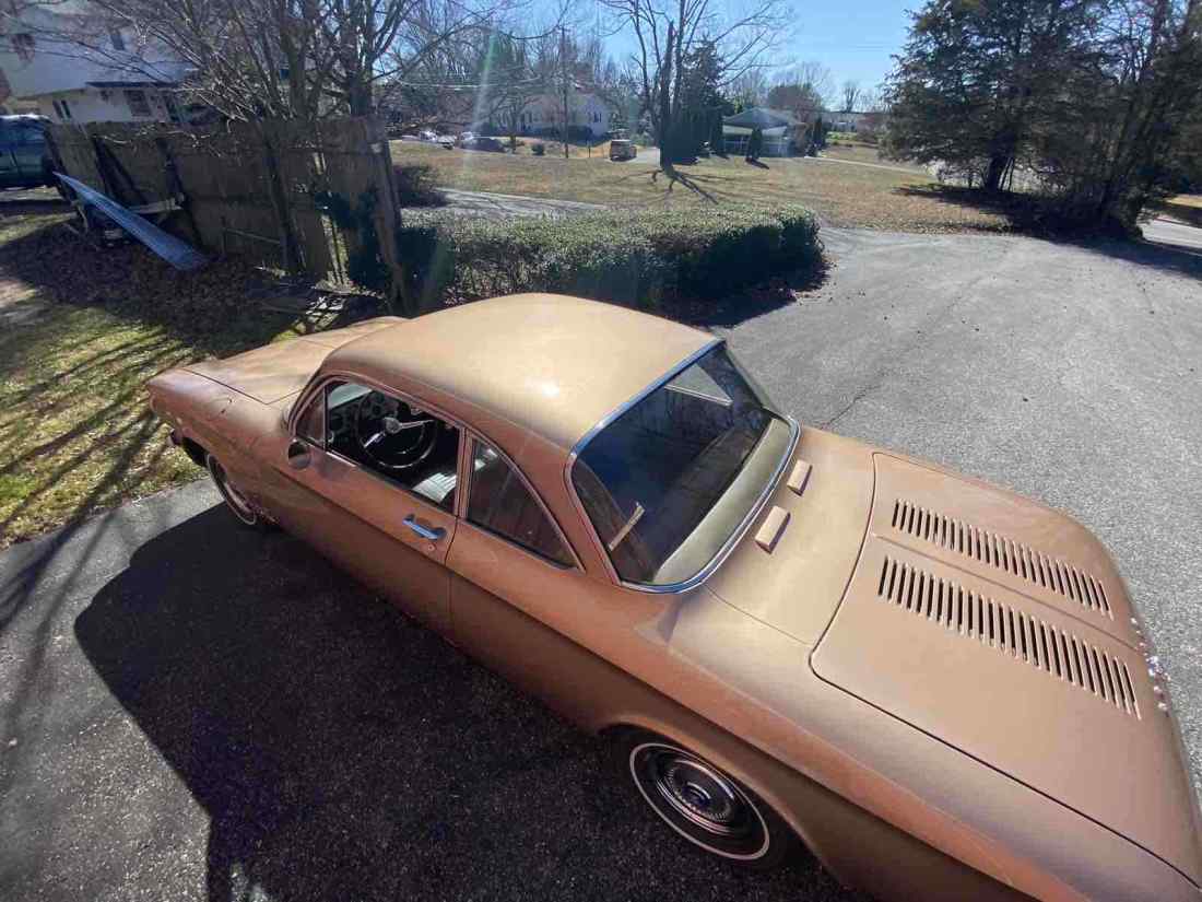 1964 Chevrolet Corvair Sportscar Brown RWD Manual Monza Spyder 1964 Chevrolet Corvair Monza Spyder