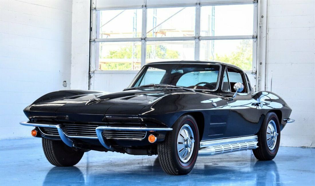 1964 Chevrolet Corvette 4 Speed BLACK ON RED! SIDE PIPES! 1964 Chevrolet Corvette