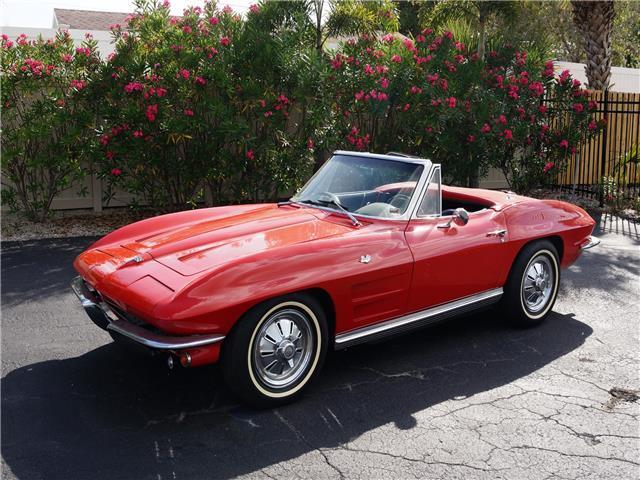 1964 Chevrolet Corvette Convertible 0 Red 2 Door Convertible Automatic 1964 Chevrolet Corvette Convertible