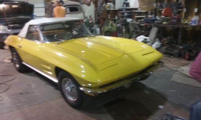 1964 Chevrolet Corvette Convertible 365 hp L 76 2 tops # matching Driver!!! 1964 Chevrolet Corvette L76 Matching Number