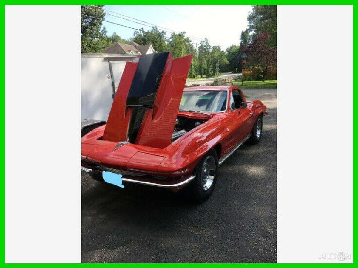 1964 Chevrolet Corvette Coupe 327 V8 4 Speed Muncie Manual 2,000 Mi on Rebuild 1964 Chevrolet Corvette