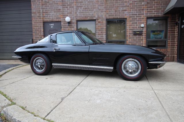 1964 Chevrolet Corvette Coupe - Factory Tuxedo Black - A/C + P.B - photo 7