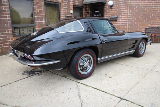 1964 Chevrolet Corvette Coupe - Factory Tuxedo Black - A/C + P.B - photo 8