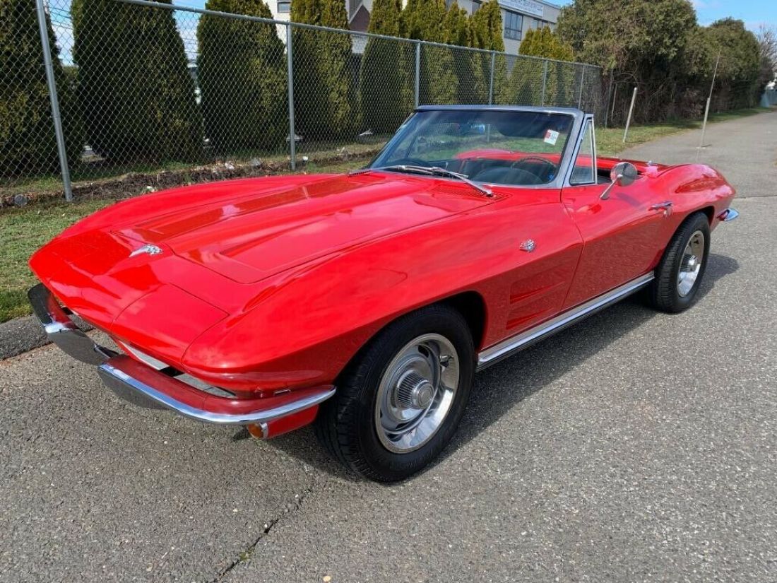 1964 CHEVROLET CORVETTE RED 327/300HP 4/SPEED MATCHING #;S !!!! 1964 Chevrolet Corvette