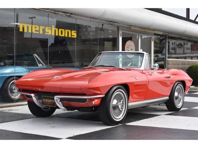 1964 Chevrolet Corvette, Red on Red, Power Disc Brakes, 4 Speed Convertible! 1964 Chevrolet Corvette