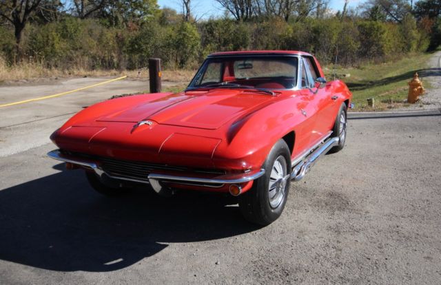 1964 chevrolet Corvette red red hardtop 350 engine 1965 1966 1967 1964 Chevrolet Corvette - Red/Red W/ Hardtop - 350ci