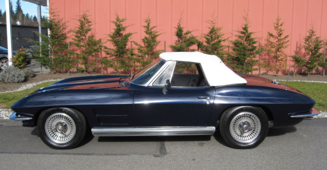 1964 Chevrolet Corvette Roadster 327-365 Hp Convertible 64 1964 Chevrolet Corvette Roadster