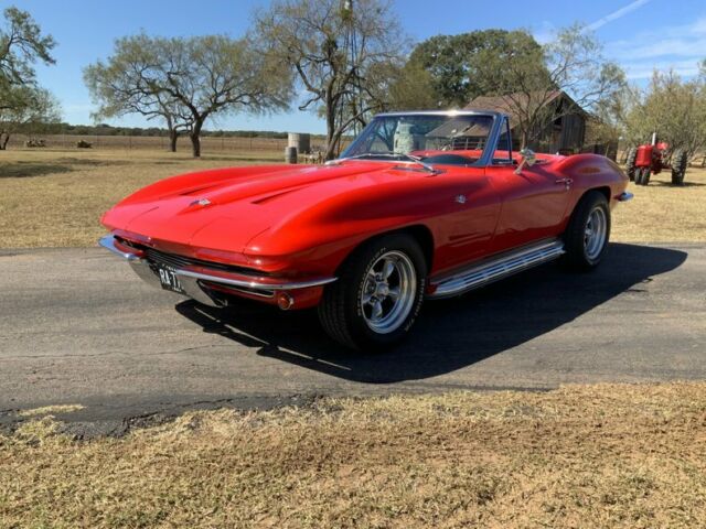 1964 Chevrolet Corvette Sting Ray Convertible, #'s 327/365, 4-Speed, A/C 6986 Mi 1964 Chevrolet Corvette Sting Ray Convertible, #'s 327/365, 4-Speed, A/C