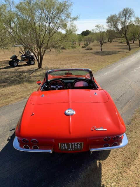 1964 Chevrolet Corvette Sting Ray Convertible, #'s 327/365, 4-Speed, A/C - photo 5