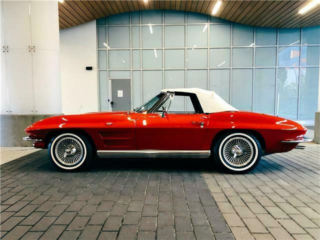 1964 Chevrolet Corvette Stingray 48,297 Miles Riverside Red Manual 1964 Chevrolet Corvette Stingray
