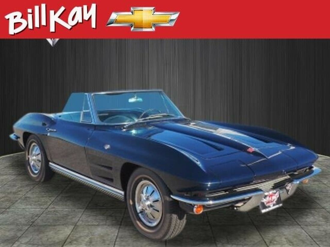 1964 Chevrolet Corvette Stingray 7353 Miles Blue Convertible Not Specified 4-Sp 1964 Chevrolet Corvette Stingray