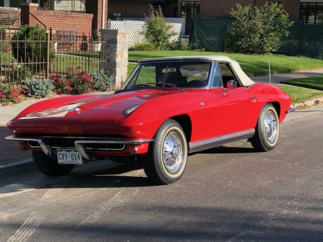 1964 Chevrolet Corvette Stingray Convertible n.o.m.327 4-spd 2 tops ready to go 1964 Chevrolet Corvette