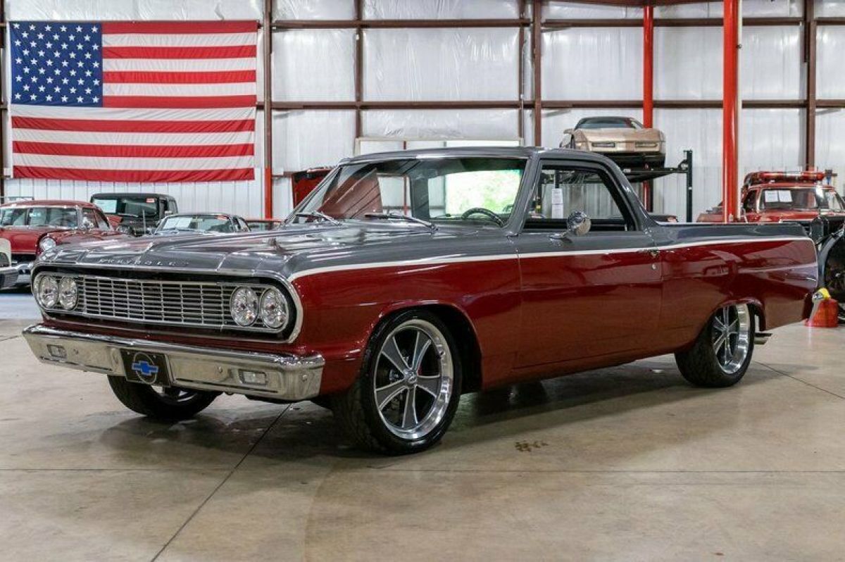 1964 Chevrolet El Camino 307 Miles Gray/Red Coupe V8 Automatic 1964 Chevrolet El Camino