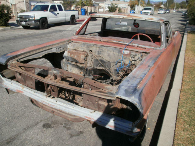 1964 Chevrolet El Camino Base Standard Cab Pickup 2-Door, Restoration, Project. 1964 Chevrolet El Camino CHEVELLE