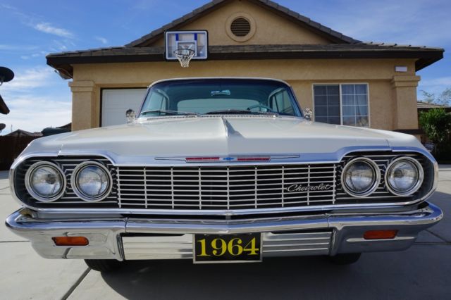 1964 Chevrolet Impala 22,890 Miles White Coupe, 283CID (4.6L), 2BBL V8 Automatic 1964 Chevrolet Impala