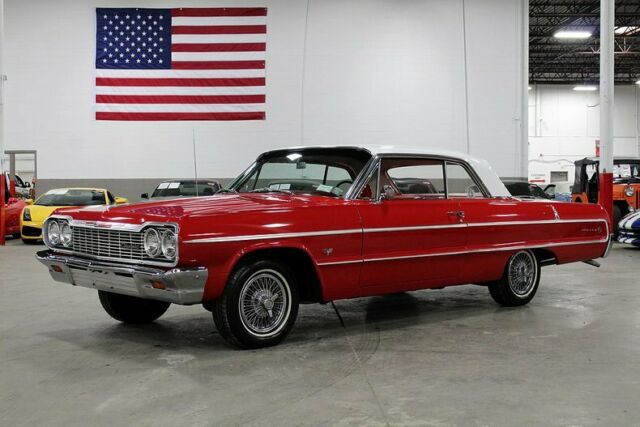 1964 Chevrolet Impala 29132 Miles Red Coupe 327 ci V8 Manual 1964 Chevrolet Impala --