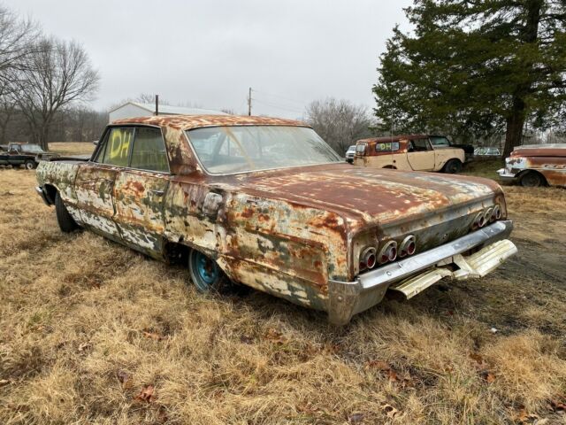 1964 Chevrolet Impala 4 Door Hardtop Biscayne Bel Air Project Parts 1964 Chevrolet Impala