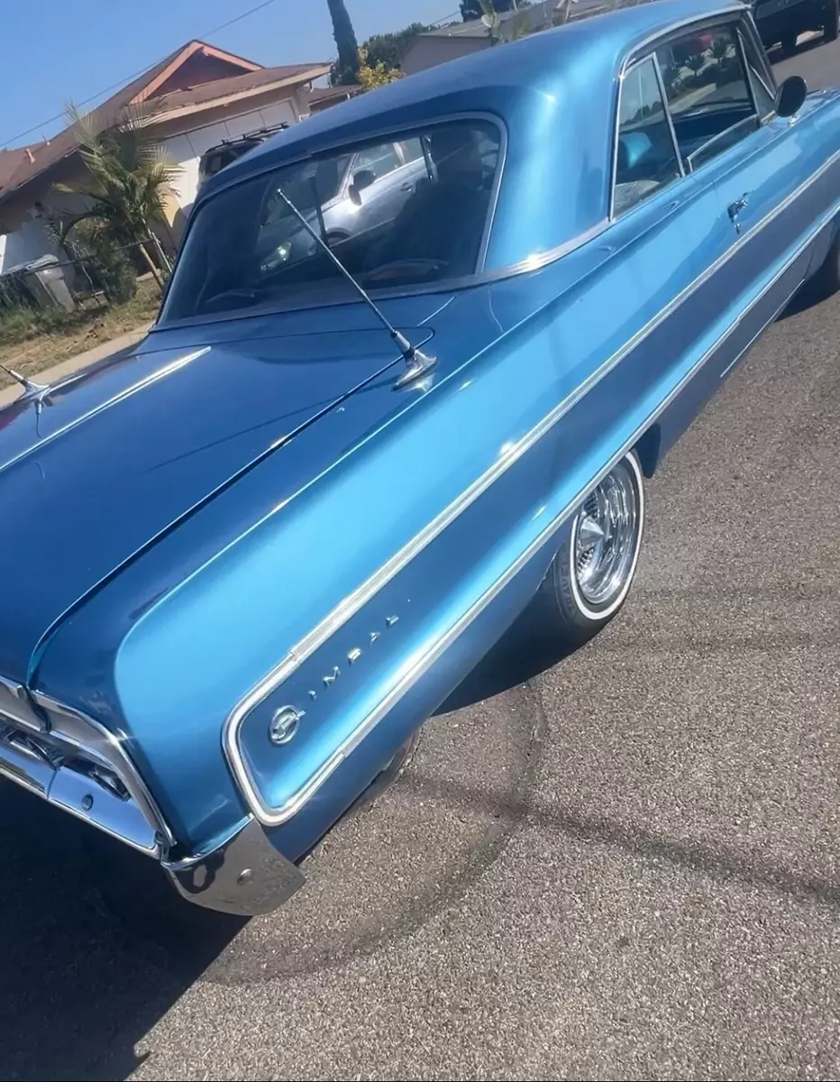 1964 Chevrolet Impala Sedan Blue hardtop 1964 Chevrolet Impala hardtop