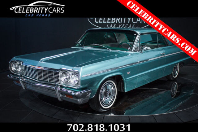 1964 Chevrolet Impala SS 327 V8 2 dr Coupe Unspecified Gasoline 327 Blue 1964 Chevrolet Impala SS