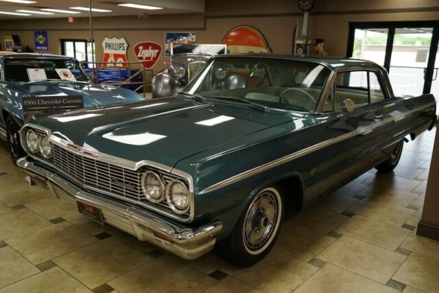 1964 Chevrolet Impala SS 9999 Miles Lagoon Aqua 1964 Chevrolet Impala SS