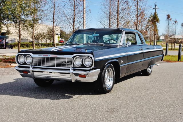 1964 Chevrolet Impala SS Factory Air 409 Power Brakes, Steering, Locks, Windows 1964 Chevrolet Impala SS Rare 409 Big Block Buckets Console Factory A/C