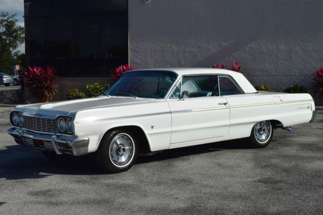 1964 CHEVROLET IMPALA SS ONE OF THE NICEST ORIGINAL FACTORY A/C CAR REMAINING 1964 Chevrolet Impala IMPALA SS