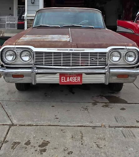 1964 CHEVROLET IMPALA SS TWO DOOR Original 283 motor MATCHING NUMBERS 1964 Chevrolet Impala