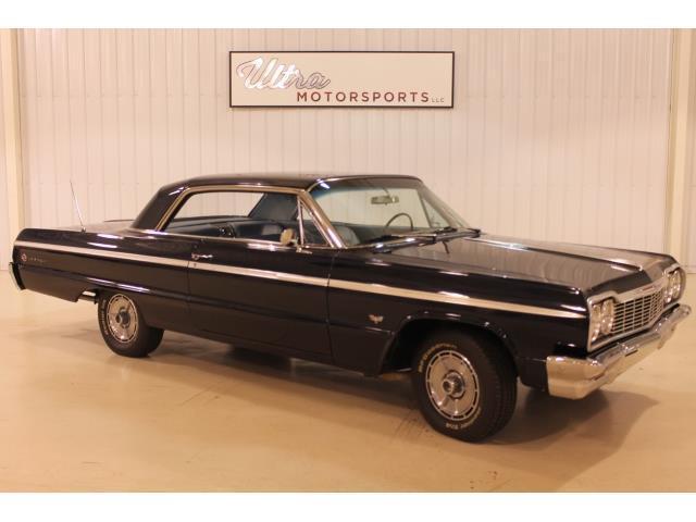 1964 Chevrolet Impala Super Sport 20261 Miles Blue 327 cubic inch 300 horsepowe 1964 Chevrolet Impala Super Sport