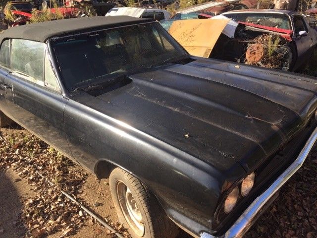 1964 Chevrolet Malibu Convertible black cloth top 1964 Chevrolet Chevelle Malibu
