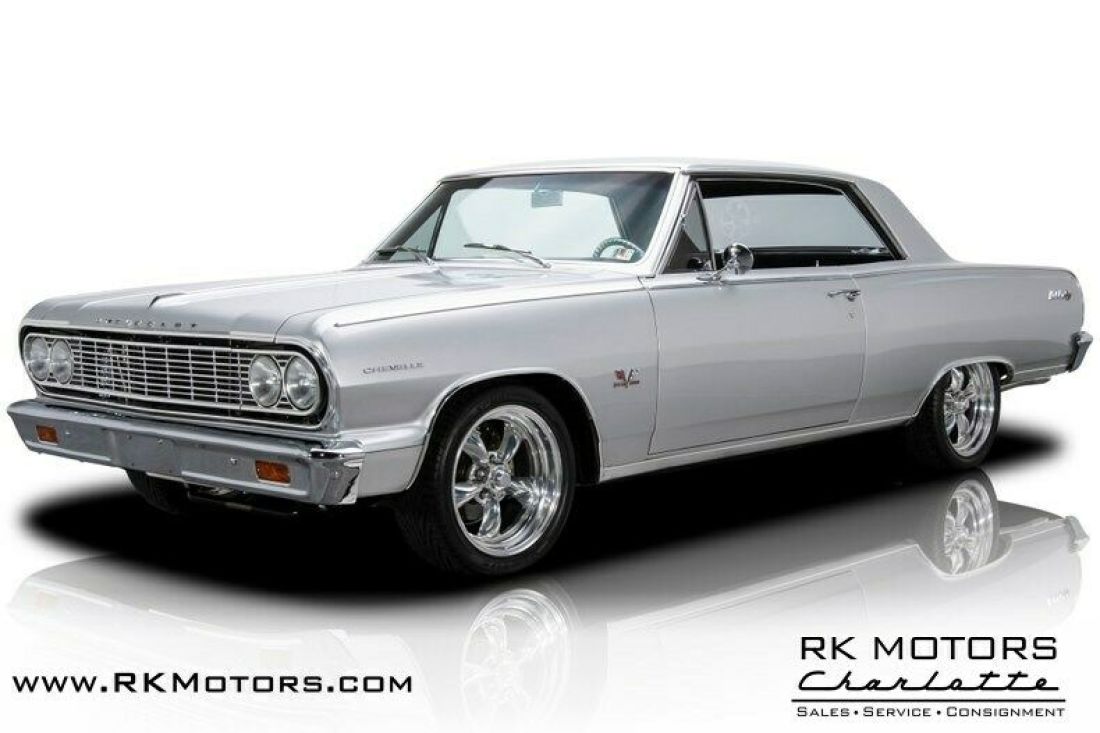 1964 Chevrolet Malibu SS Silver Metallic Hardtop 427 V8 3 Speed Automatic 1964 Chevrolet Malibu SS