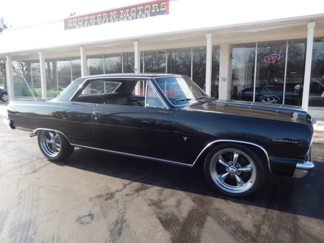 1964 Chevrolet Malibu Tuxedo black 350 aluminum heads 4 wheel disc brakes 1964 Chevrolet Chevelle