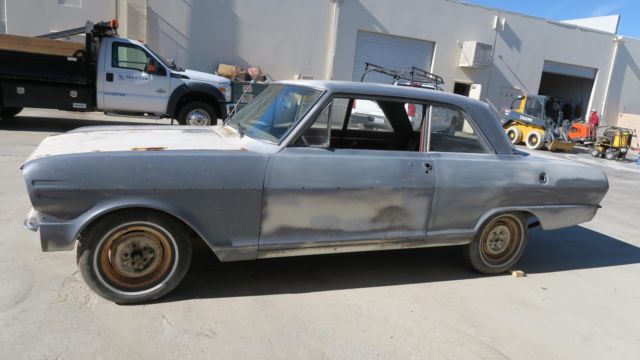1964 CHEVROLET NOVA CALIFORNIA PROJECT CAR! BLUE AND YELLOW PLATES! 1964 Chevrolet Nova CALIFORNIA PROJECT CAR! BLUE AND YELLOW PLATES!