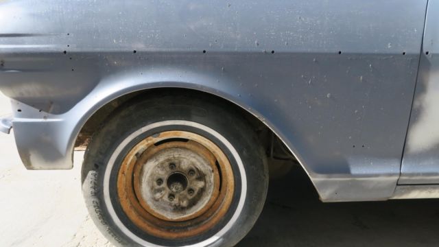 1964 Chevrolet Nova CALIFORNIA PROJECT CAR! BLUE AND YELLOW PLATES! - photo 11