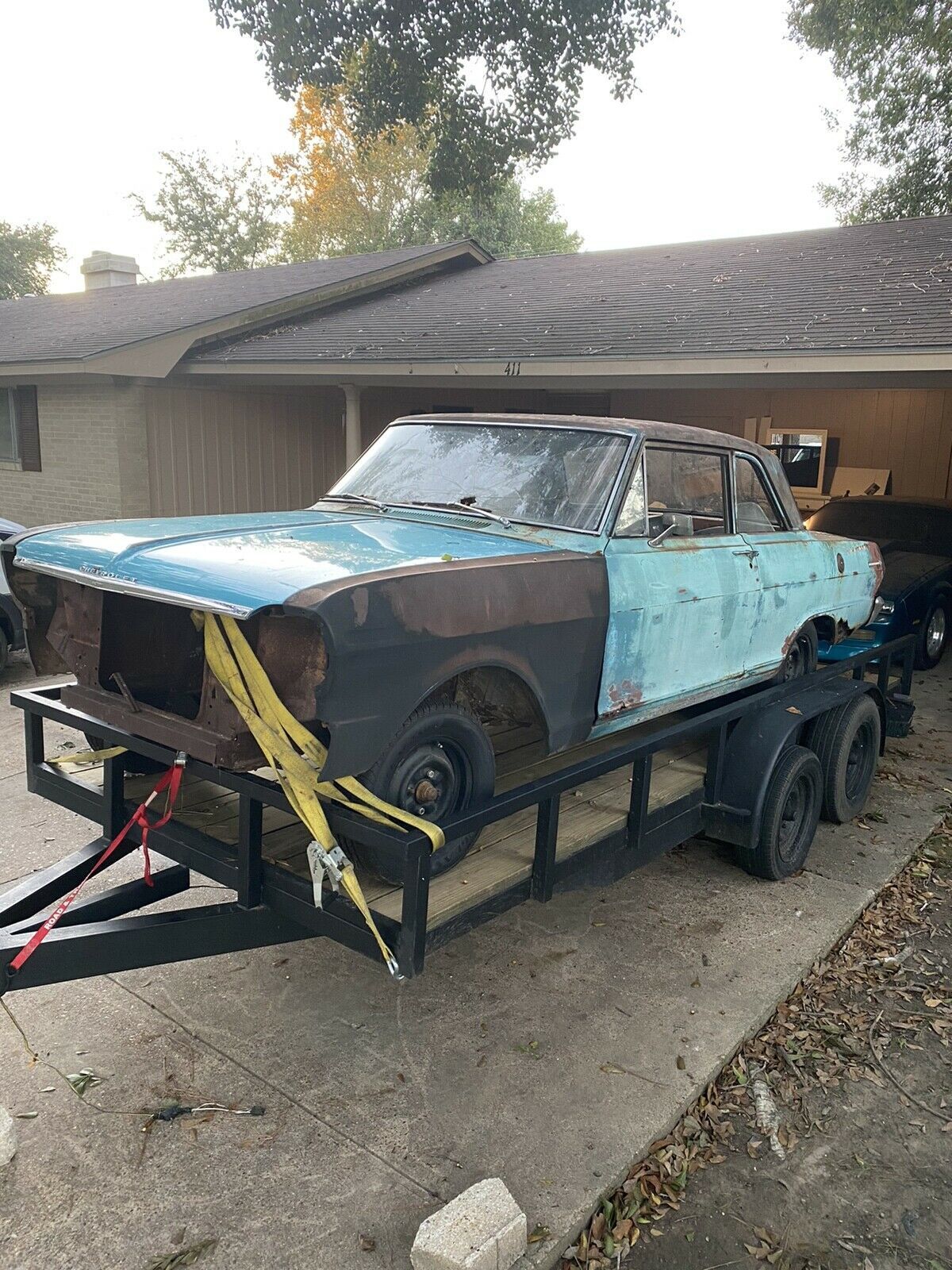 1964 Chevrolet Nova II / CAR HAULER INCLUDED! Coupe Blue RWD Manual 1964 Chevrolet Nova II / CAR HAULER INCLUDED!
