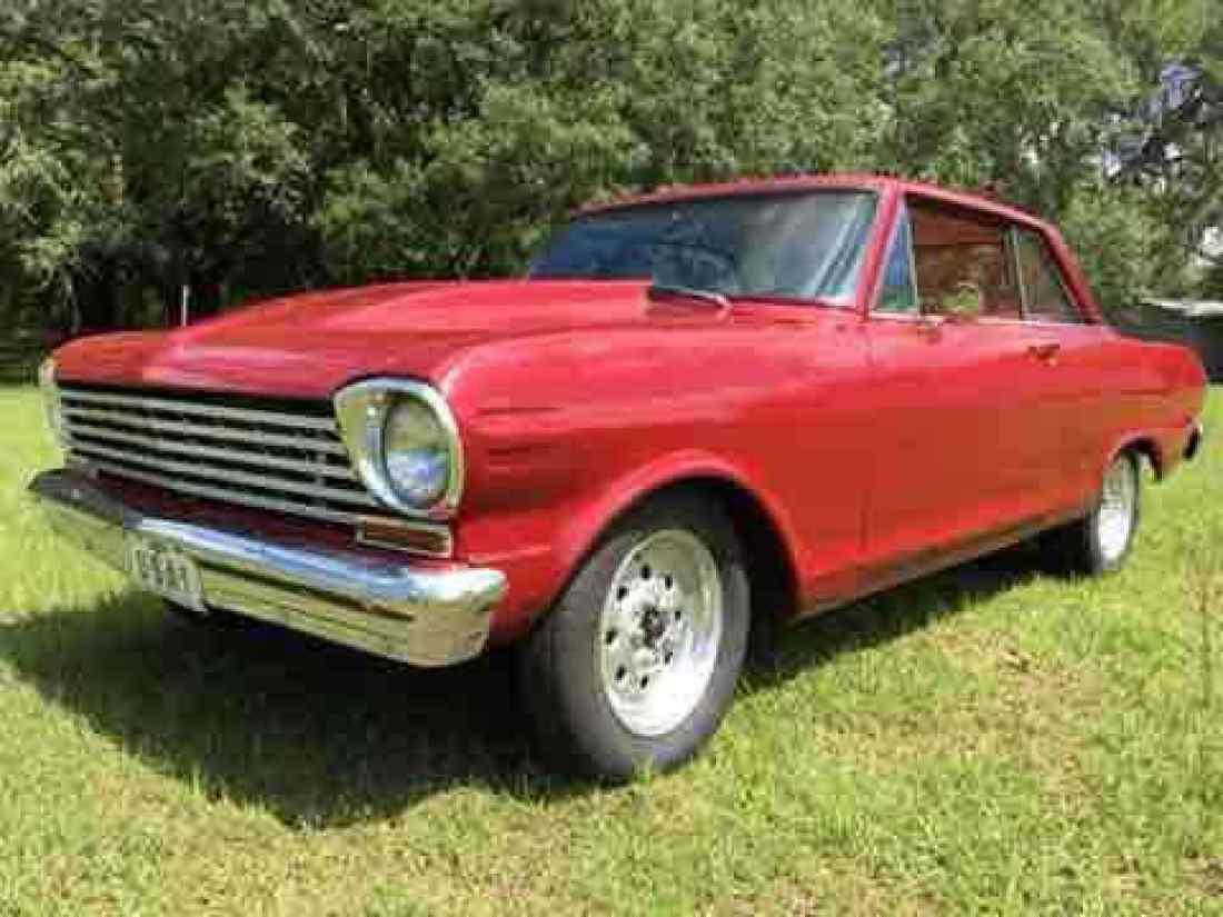 1964 Chevrolet Nova II SS Red RWD Automatic SS NOVA II 1964 Chevrolet Nova II SS SS NOVA II