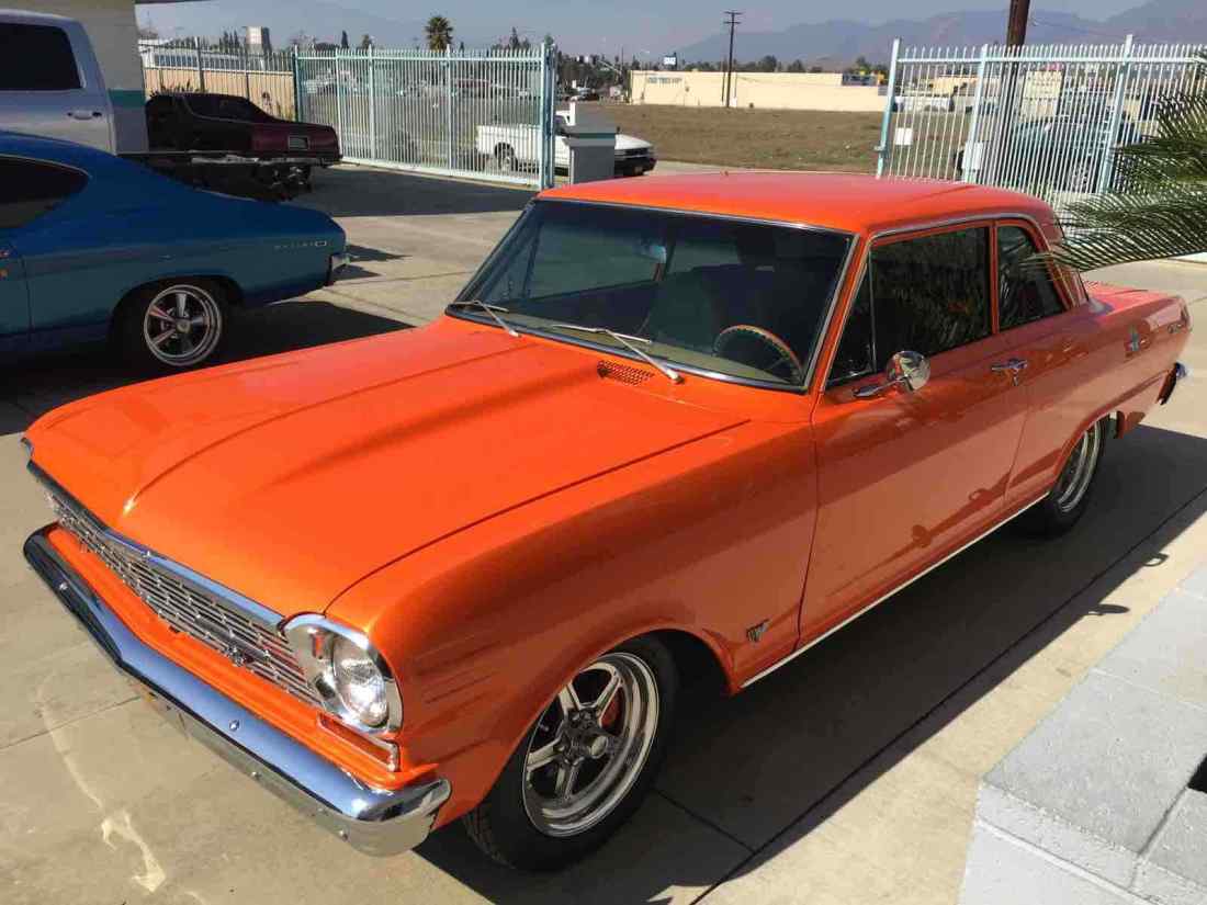 1964 Chevrolet Nova Orange RWD Automatic 1964 Chevrolet Nova