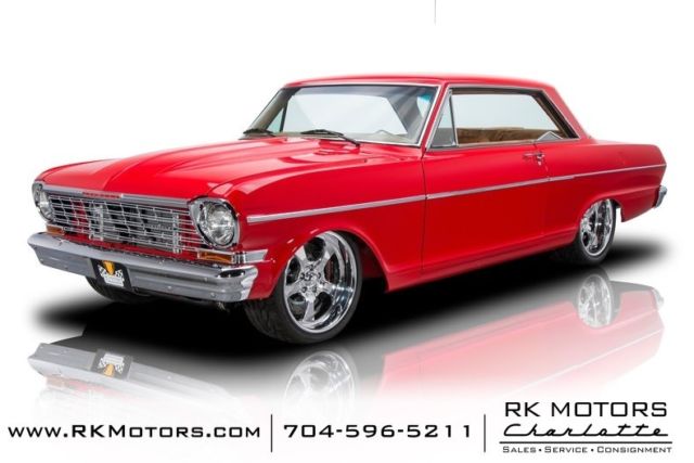 1964 Chevrolet Nova SS Red Hardtop 427 V8 4 Speed Automatic 1964 Chevrolet Nova SS