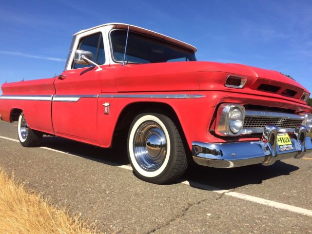 1964 CHEVY C-10 CUSTOM CAB LONG BED FLEETSIDE!!!!! 1964 Chevrolet C-10 BIG WINDOW