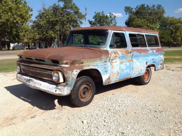 1964 chevy Chevrolet Suburban rat rod patina ls1 shop truck c10 carry all truck 1964 Chevrolet Suburban