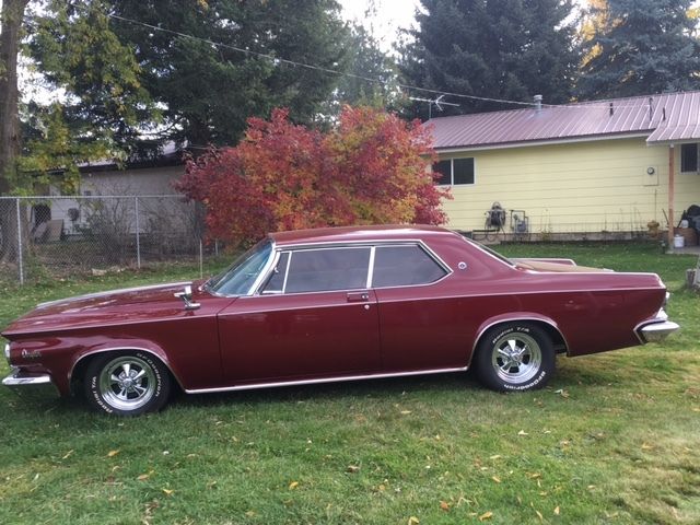 1964 Chrysler 300 K 2 Door Hardtop. Original Beautiful Car. Look! 1964 Chrysler 300 Series