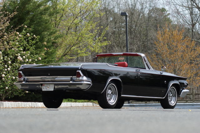 1964 Chrysler 300K convertible Black/Red 413ci 360HP Exceptional condition !!! 1964 Chrysler Other