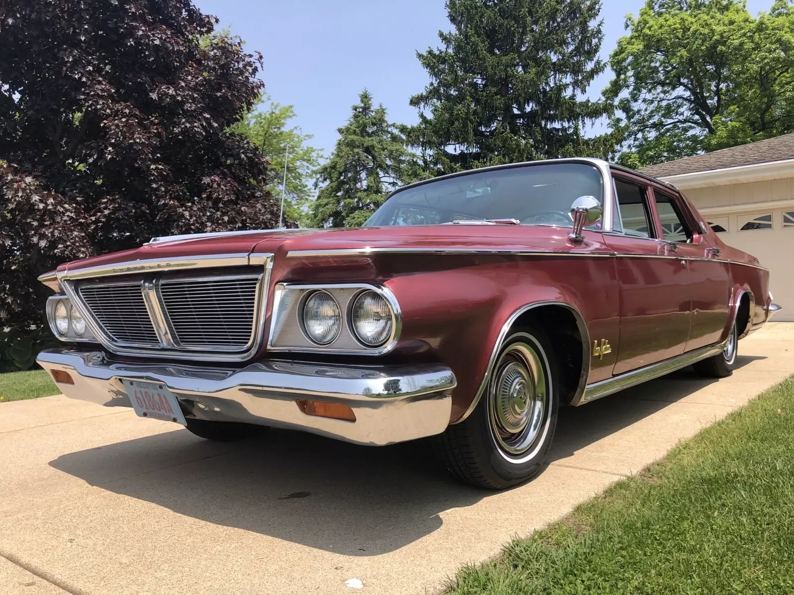 1964 Chrysler New Yorker Sedan Red 1964 Chrysler New Yorker