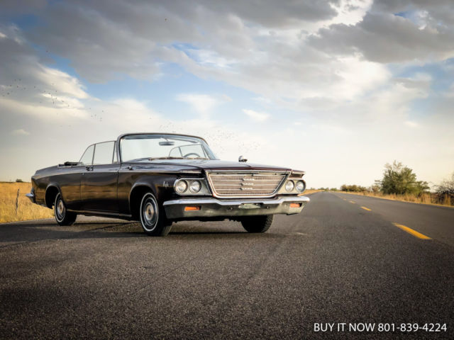 1964 Chrysler Newport CONVERTIBLE 100% SOLID, STRONG 361 ENGINE & MINT INTERIOR! 1964 Chrysler Newport Chrysler Newport Convertible Chrysler 300 Classic