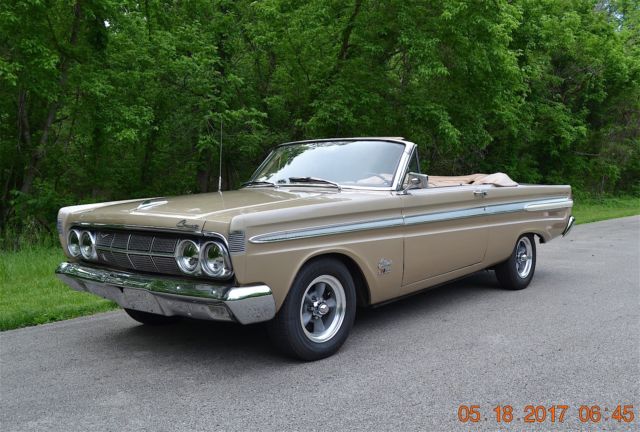 1964 COMET CALIENTE CONVERTIBLE 260 4SPD BEAUTIFUL PECAN FROST AND PALOMINO 1964 Mercury Comet 2 DOOR CONVERTIBLE