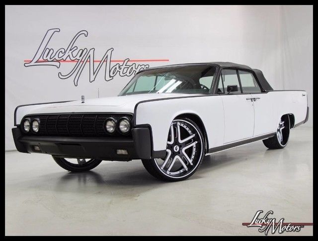 1964 Continental Convt Suicide Doors Custom Int Sound System Vinyl Wrap 24's 1964 Lincoln Continental