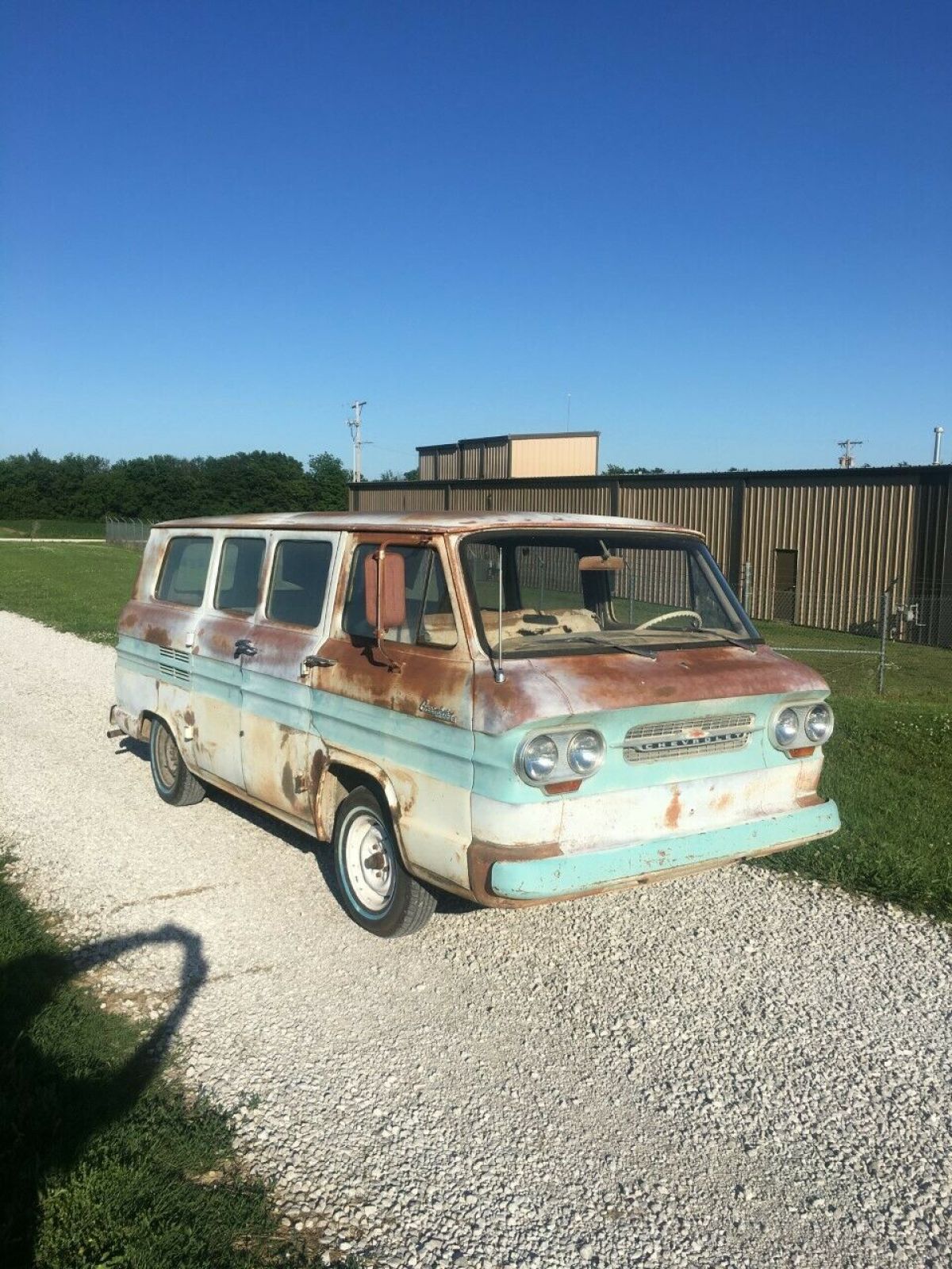 1964 Corvair Greenbrier Wagon, Minimal Rust, Cool Van, Cruise or Camp, Shaggy 1964 Chevrolet Corvair Greenbrier
